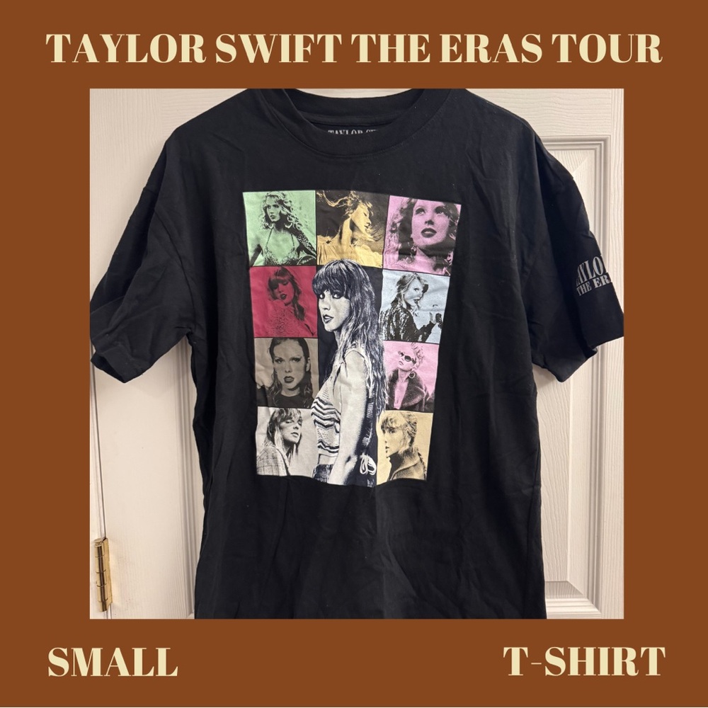 Taylor Swift The Eras Tour T-Shirt - Black